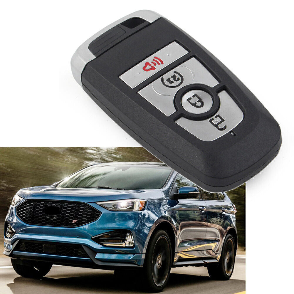 Replacement Remote for Smart Key Shell Case Fob 4 Button for 2017-2020 for Ford Edge
