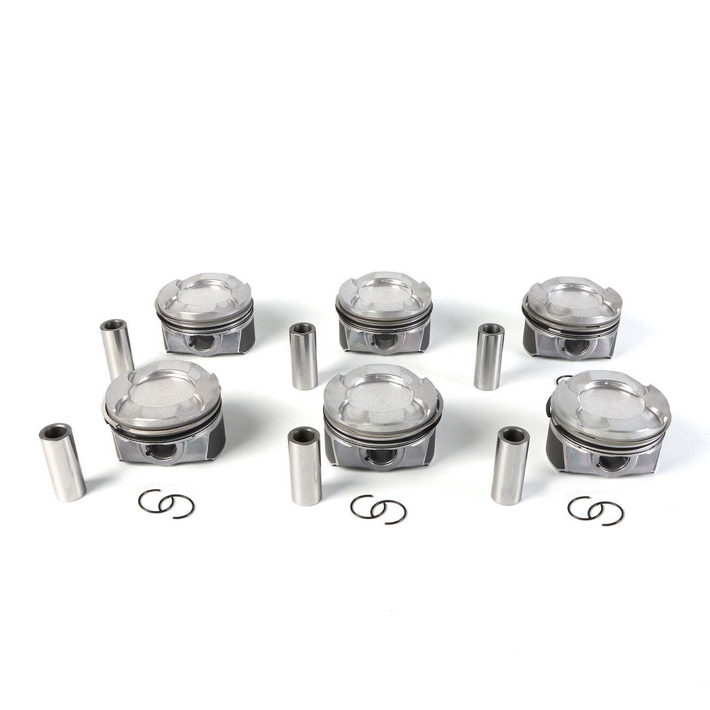 6PCS N55B30 Engine Pistons Rings Set Fits for BMW F20 F21 F30 F10 X3 X4 X6 84mm