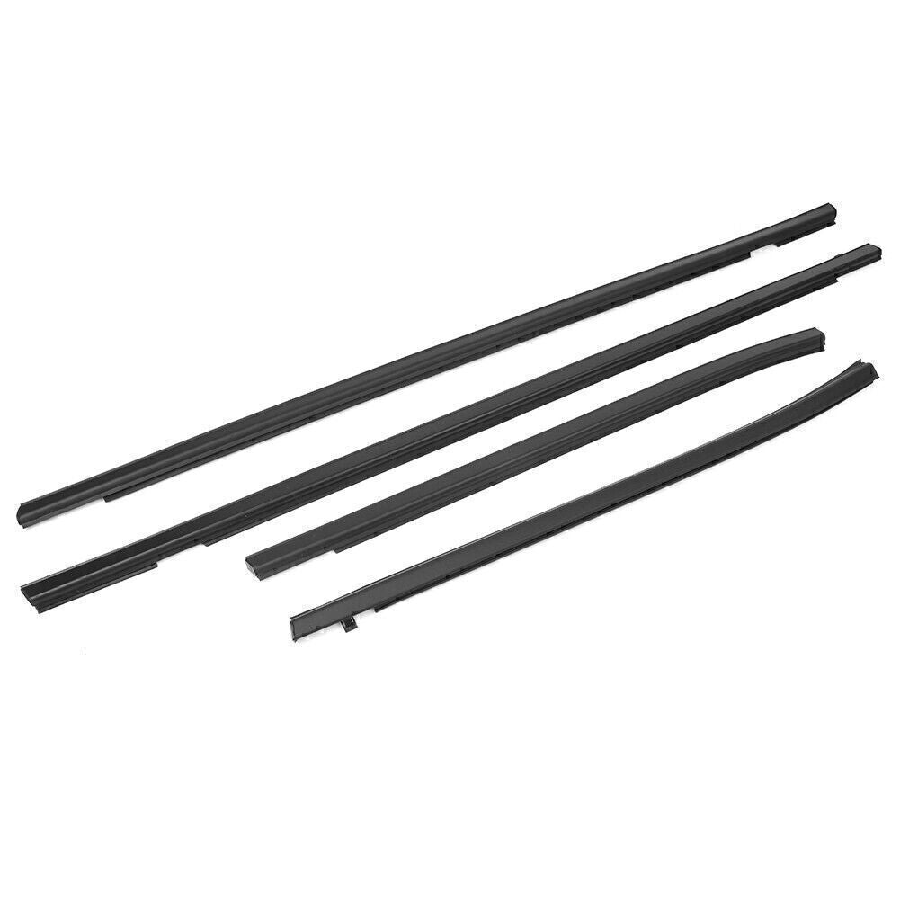 for Honda 2003-2007 Weatherstrip Moulding Seal Belt Outside Window Trim Black