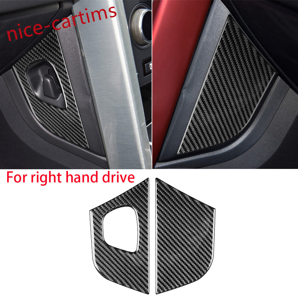 RHD Carbon Center Console Side Panel Trim for Land Rover Discovery Sport 2015-19