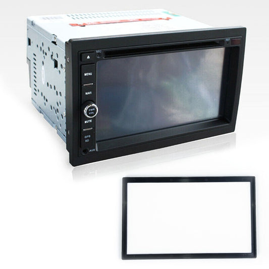 Car radio stereo DVD player dashboard mounting trim bezel panel kit frame