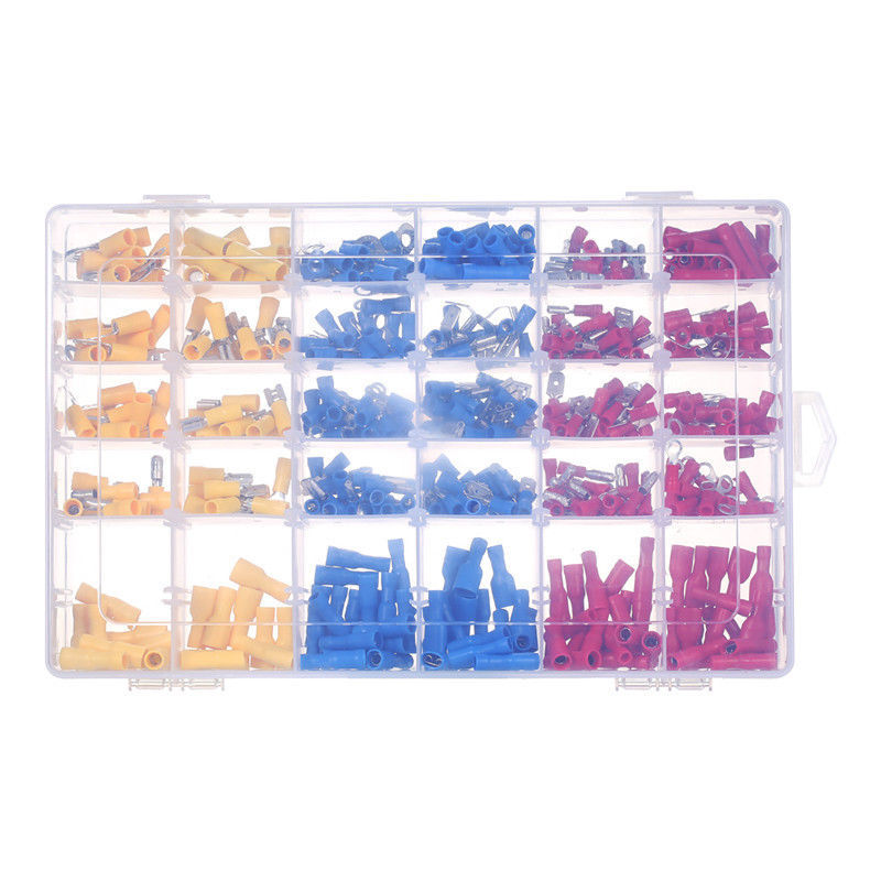 Insulated Terminals Auto Wire Electrical Crimp Connector Spade Splice Terminal