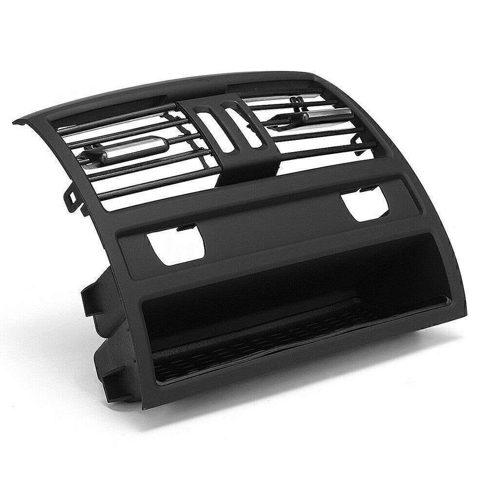 1x Rear Center Console Fresh Air Outlet Vent Grille Cover W/Hole for BMW 5 F10