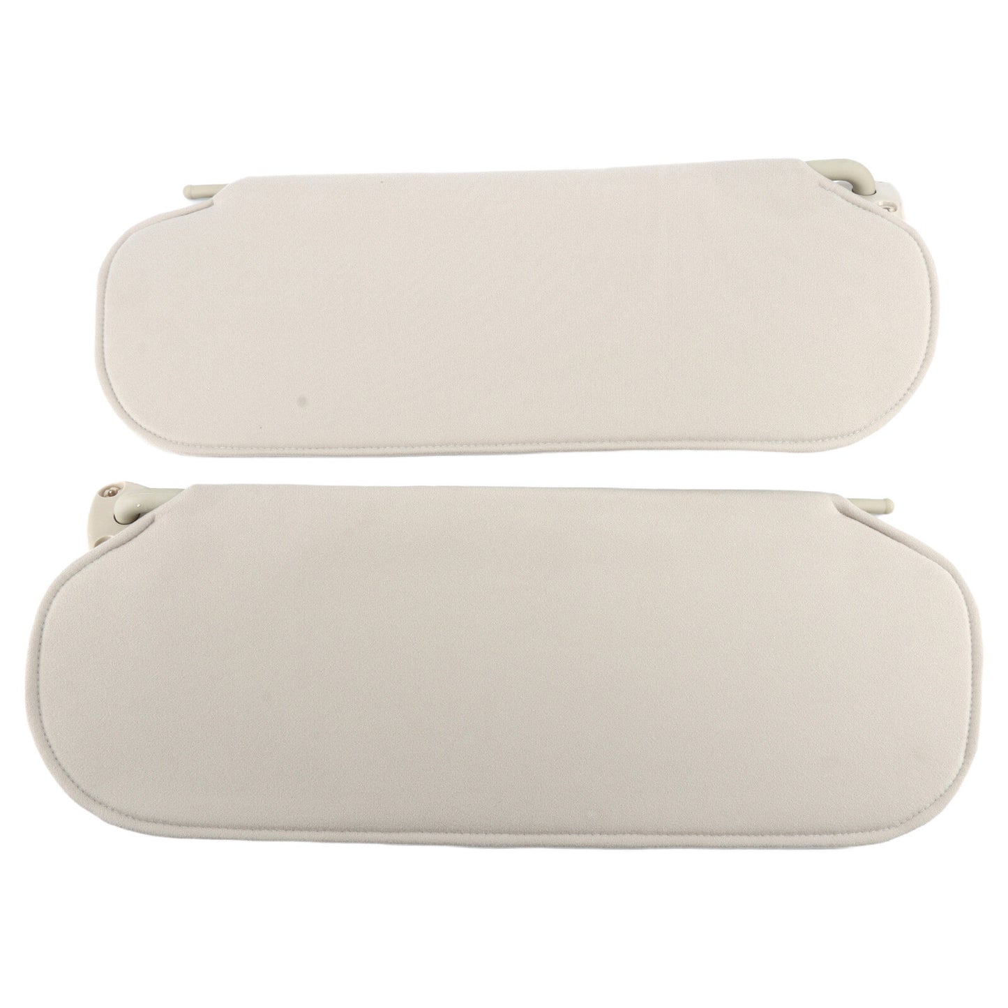 for Chevy Express for GMC Savana 1999-2019 Pair Gray Left Right Sun Visor w/o Light
