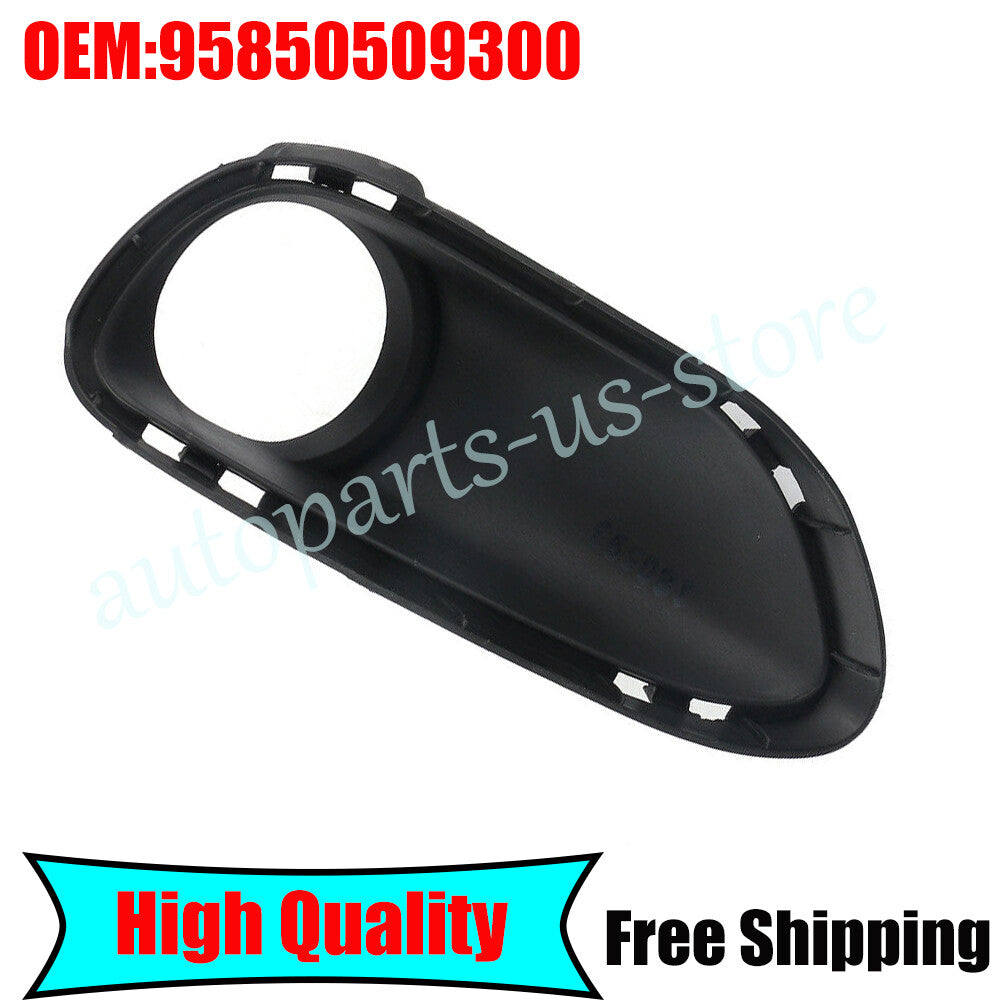Front Left Bumper Fog Light Lamp Trim Cover Fits for Porsche for Cayenne 2011-2014