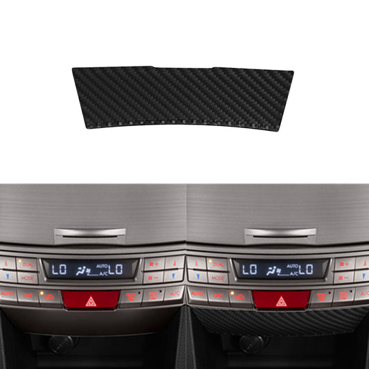 Carbon Fiber Below Center Console Cover for Subaru Legacy Outback 2010-2014