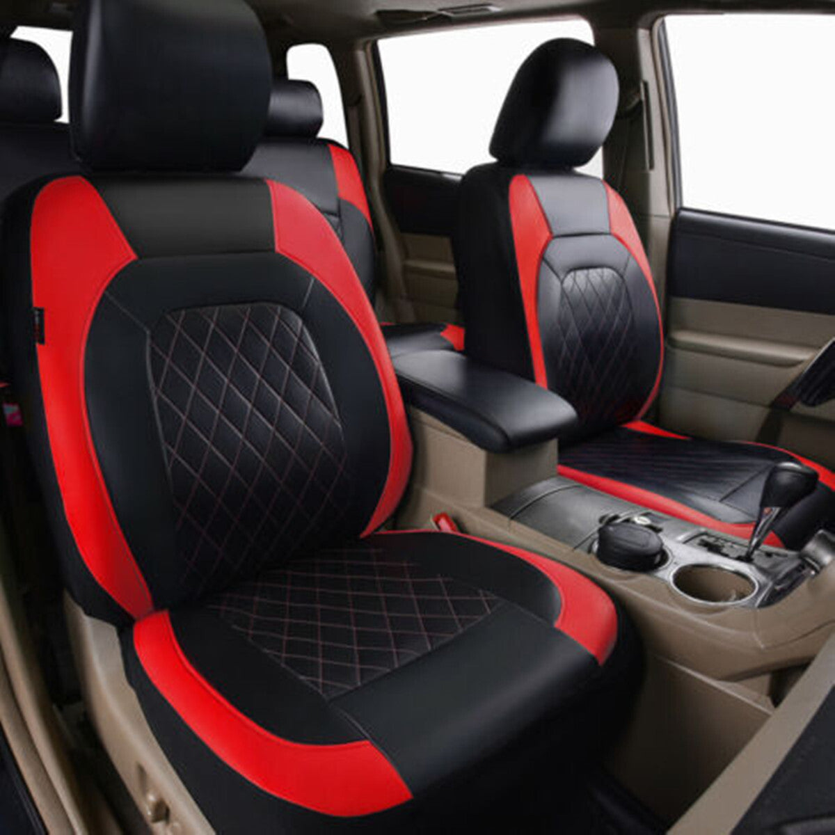 PU Leather Car for Seat Covers Waterproof Automobile Protector Interior Accessories