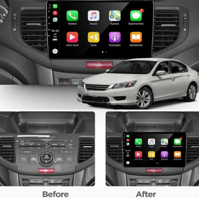 9 Android Car Stereo Radio CarPlay 2+32GB for Honda Accord Spirior 2009-13