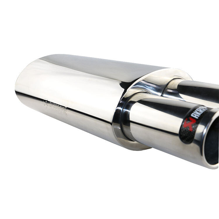 2.5 ID Dual 3 OD Sport Sound Muffler Tips Exhaust Tip Auto Resonator Chrome