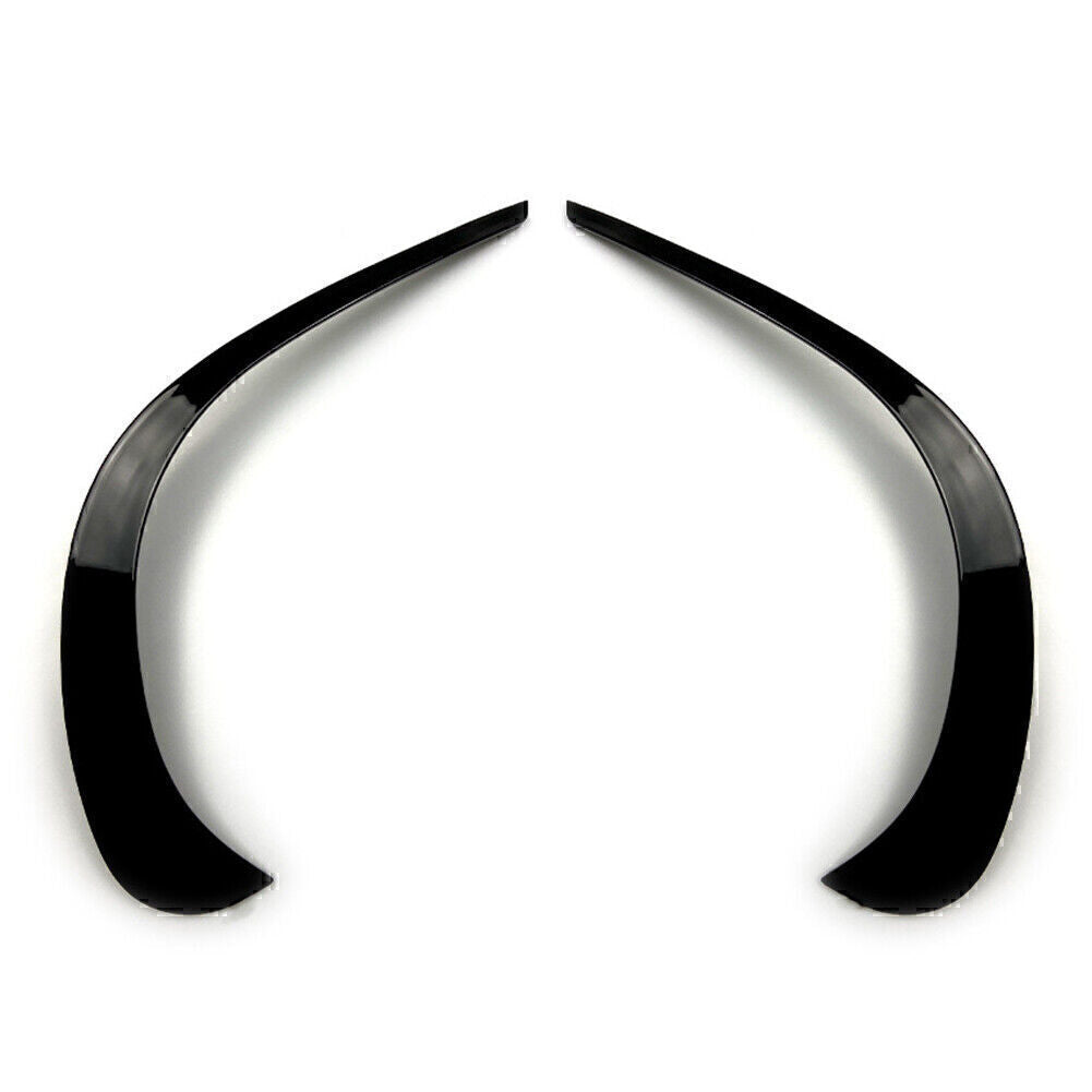 2x Fit for Benz GLC X253 GLC260 BLK Front Bumper Spoiler Air Vent Outlet Trim Cover
