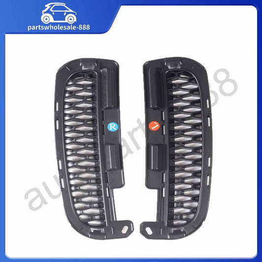 pair of front bumper side insert grille covers fit the for Land Rover Discovery 2017 - 20