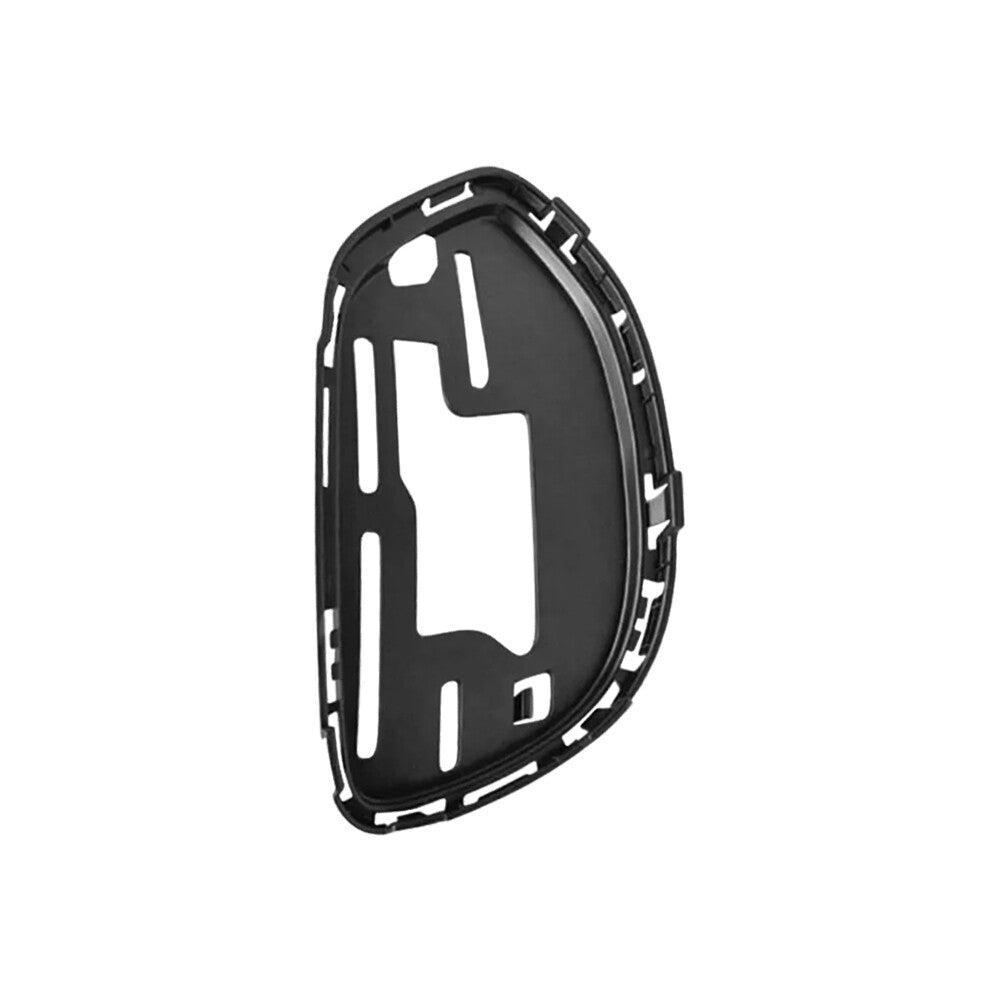 Front Driver Side Bumper Fog Light Grille Cover for S-Class W222 2018-2020 Black
