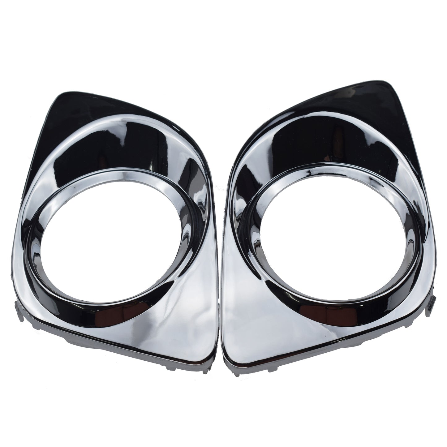 Chrome Fog Light Trim Cover Pair 521270T010 Left Right for Toyota Venza