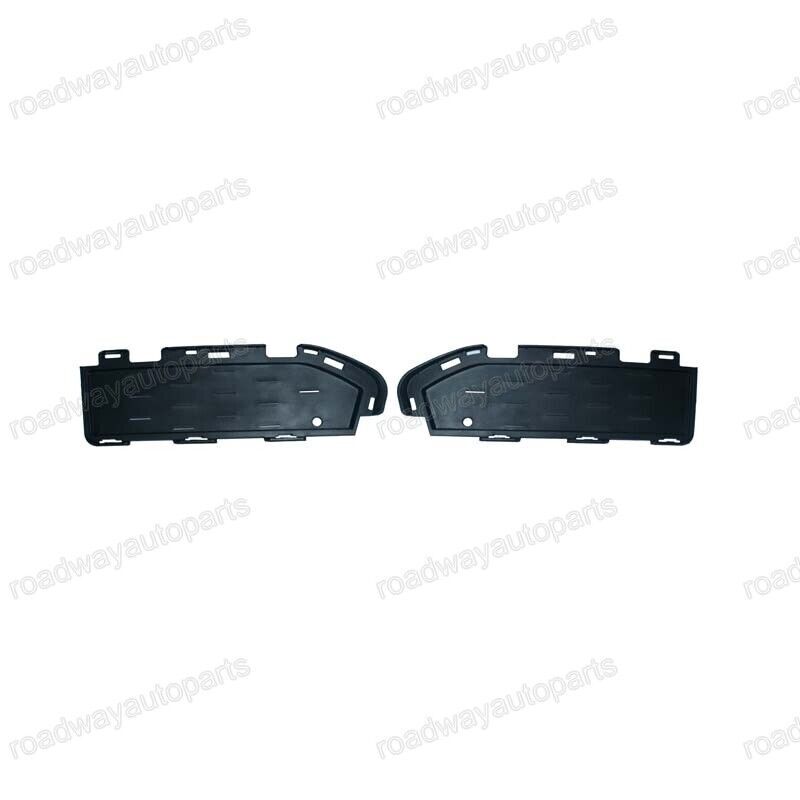 1 pair of front fog light protective cover panel trims for BMW 5 Series G38 M Sport 2018-2020