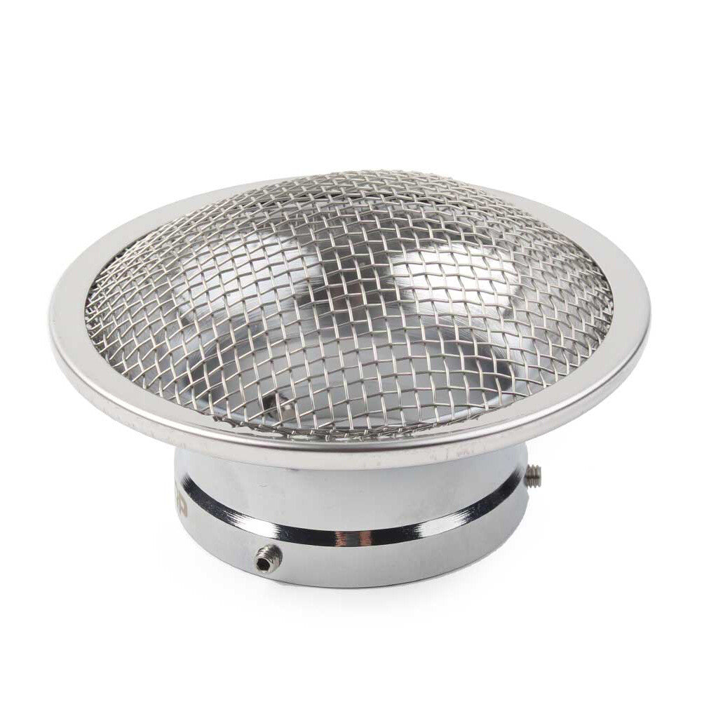 Air Filter Cup With Strainer Fit Universal 32mm/34mm Motor Carburetor Silver