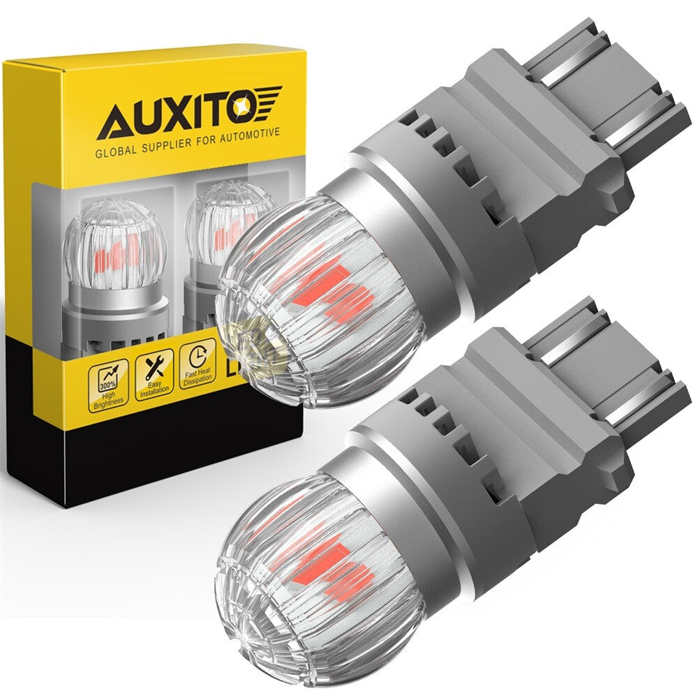 AUXITO LED Lighting Fixtures 3157 3057 3357 4057 4157 Red 6T