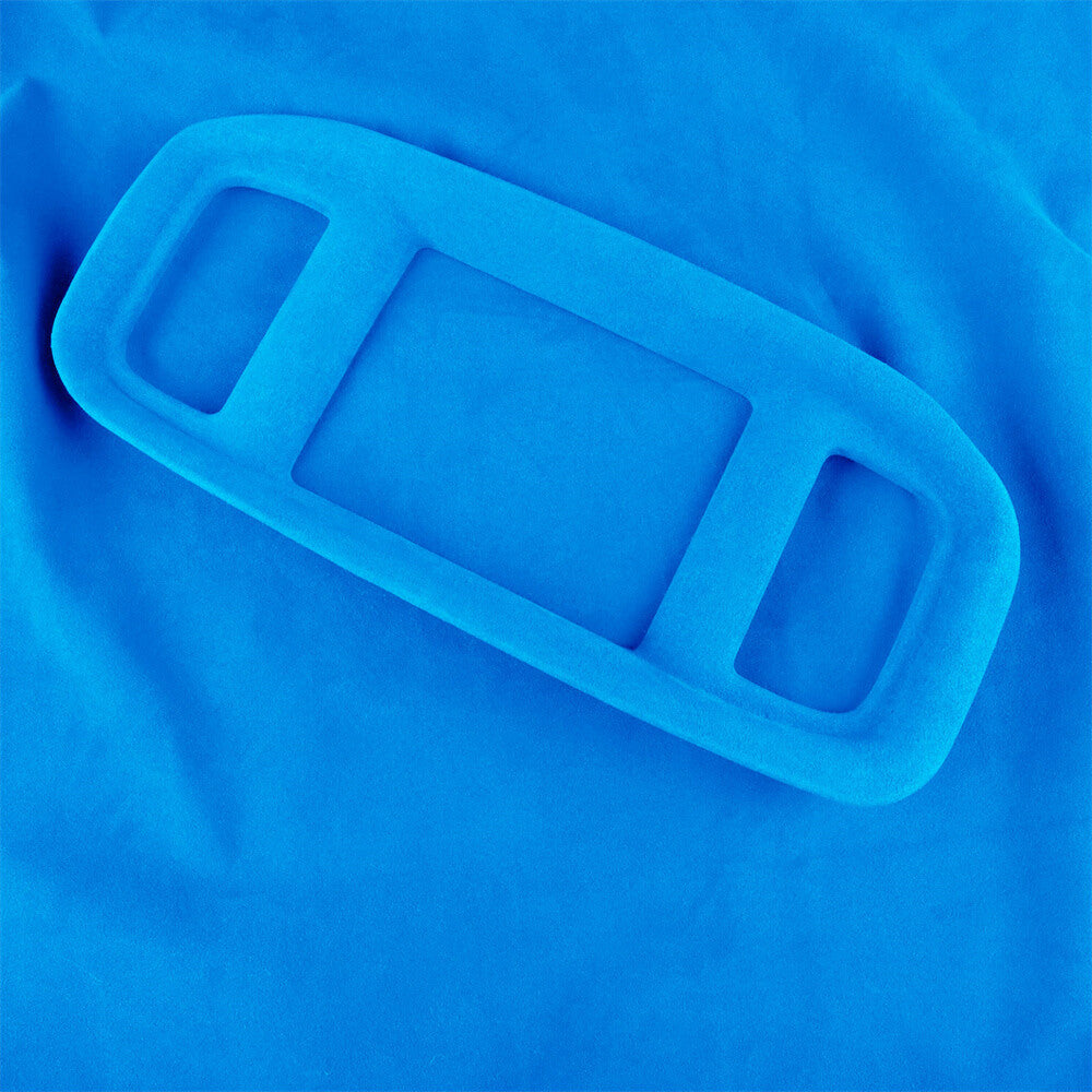 Suede Blue Central Control GPS Navigation Panel Trim for Dodge Charger 2015-2023