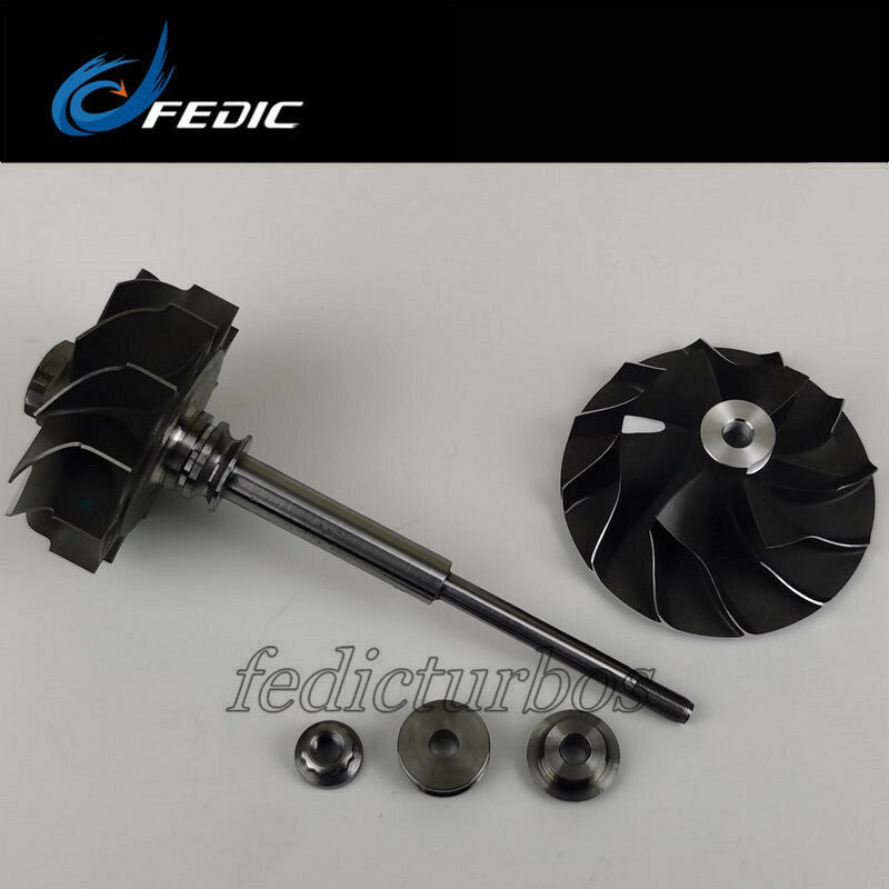 Turbo shaft and wheel 17201-30150 for Toyota Hiace 3.0 D4D 126 Kw 171 HP 1KD-FTV
