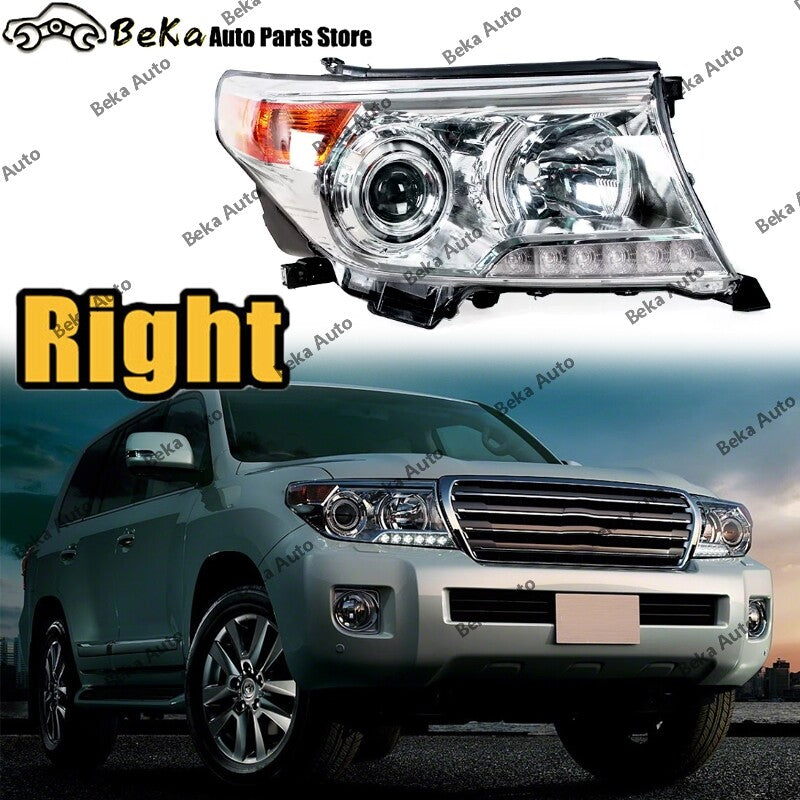 Right for Toyota Landcruiser FJ 200 2012 13- 2015 Headlight Head Light Lamp Suip