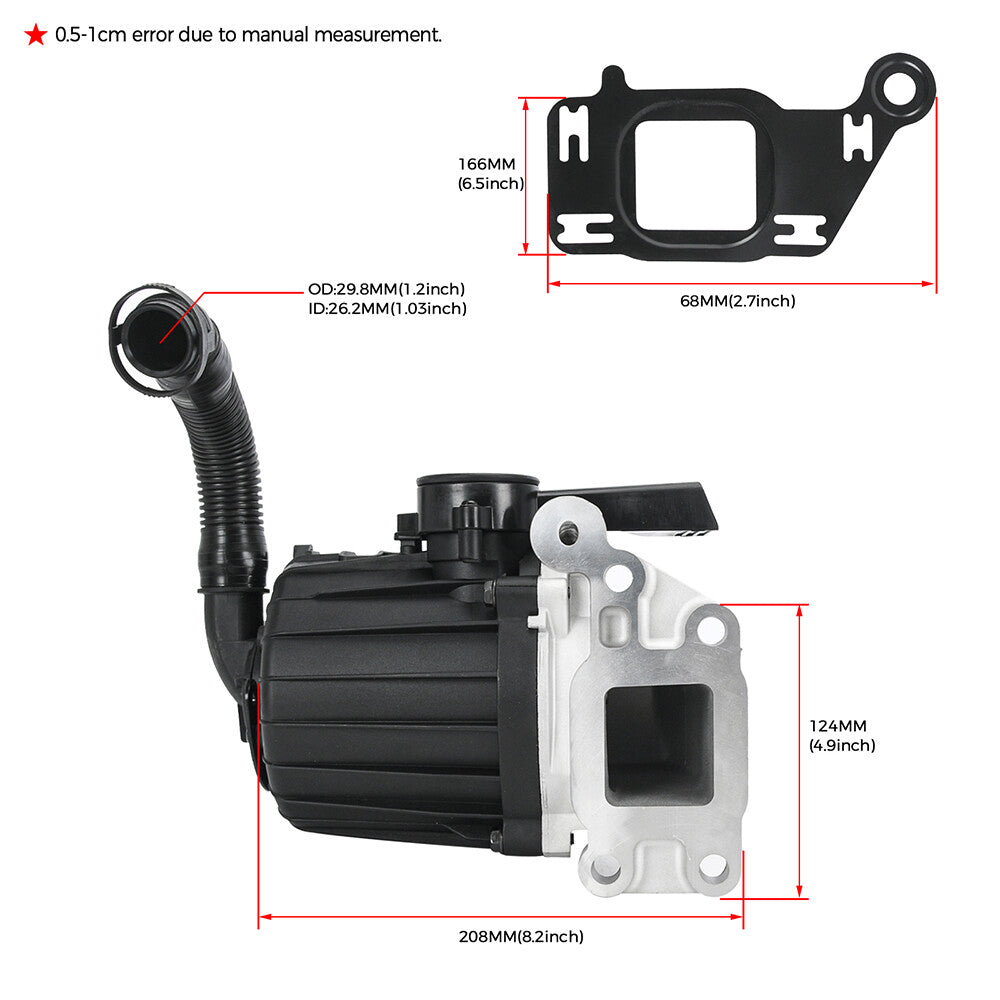 A4720108262 Crankcase Ventilation Separator for Freightliner Kit A4720102362