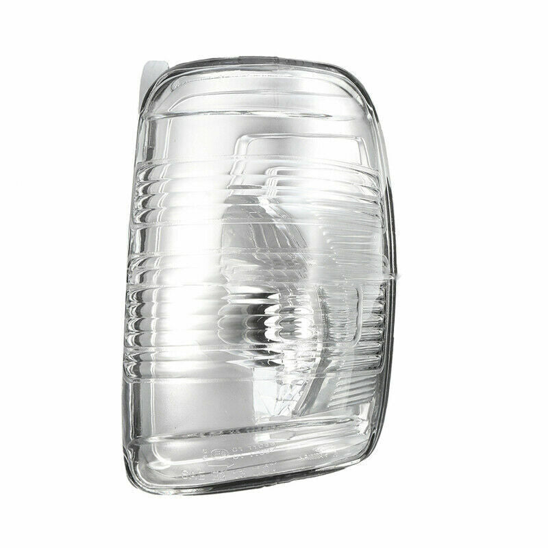 for Ford Transit Mk8 2014, front door wing mirror transparent indicator Lens (left side)