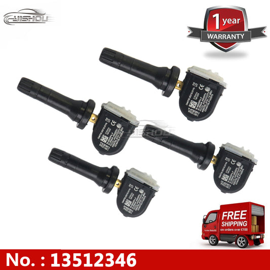4-piece new tire pressure sensor (TPMS) kit for 2020 for Chevrolet Colorado and for GMC for Canyon .
