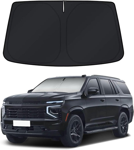 For 2021-2025 for Chevy Tahoe Car Front Windshield Sun Shade Reflective UVs Cover