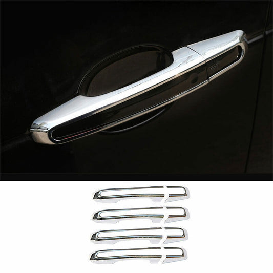 for Range Rover Evoque 2012-19 Chrome Outside Door Handle Molding Cover Trim 8X