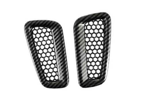 for Honda for Civic 11th 2022+ Carbon Fiber Dashboard Side Air Vent Outlet Frame