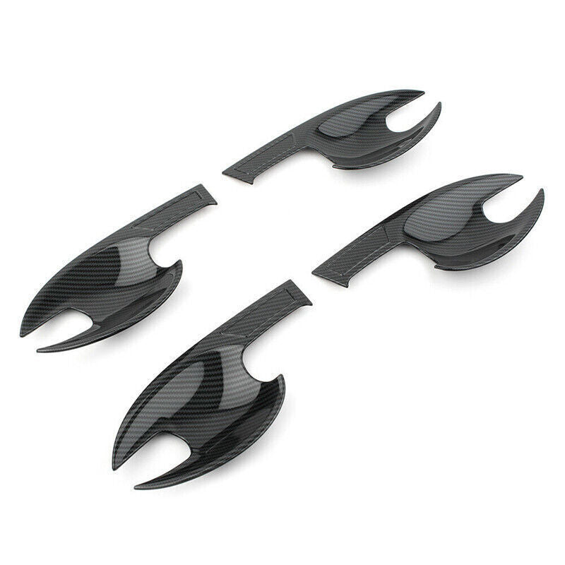 4P for Mazda 6 Atenza 2014-2016 Carbon Fiber External Door Bowl Cup Cover Trims