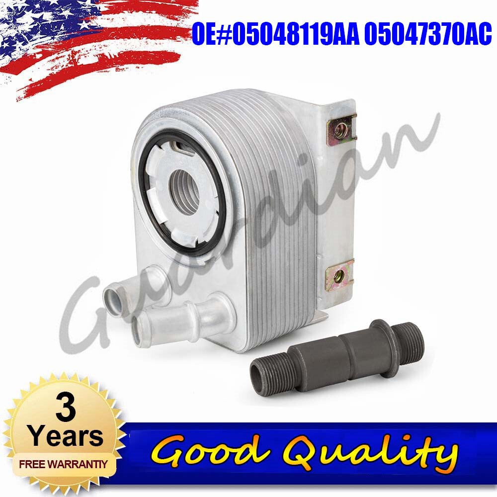 05048119AA 05047370AC Engine oil cooler suitable for Jeep Renegade, Cherokee, and for Dodge .