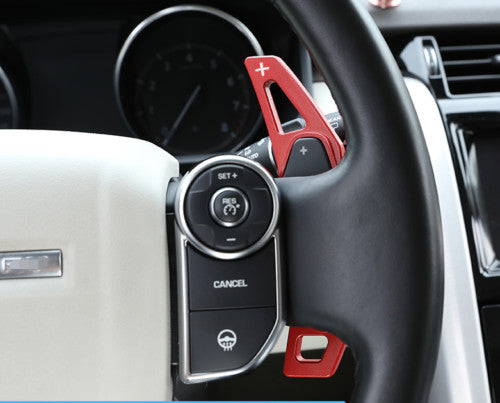for Rover for Range Rover L405 2013-2019 Red Steering Wheel Shift Paddle Cover Trim