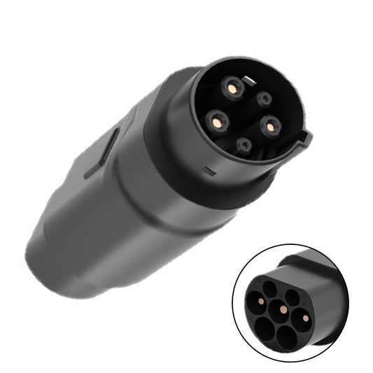 Type 2 to Type 1 EV Charging Adapter 32A IEC62196 To SAE J1772 Cable Adapter