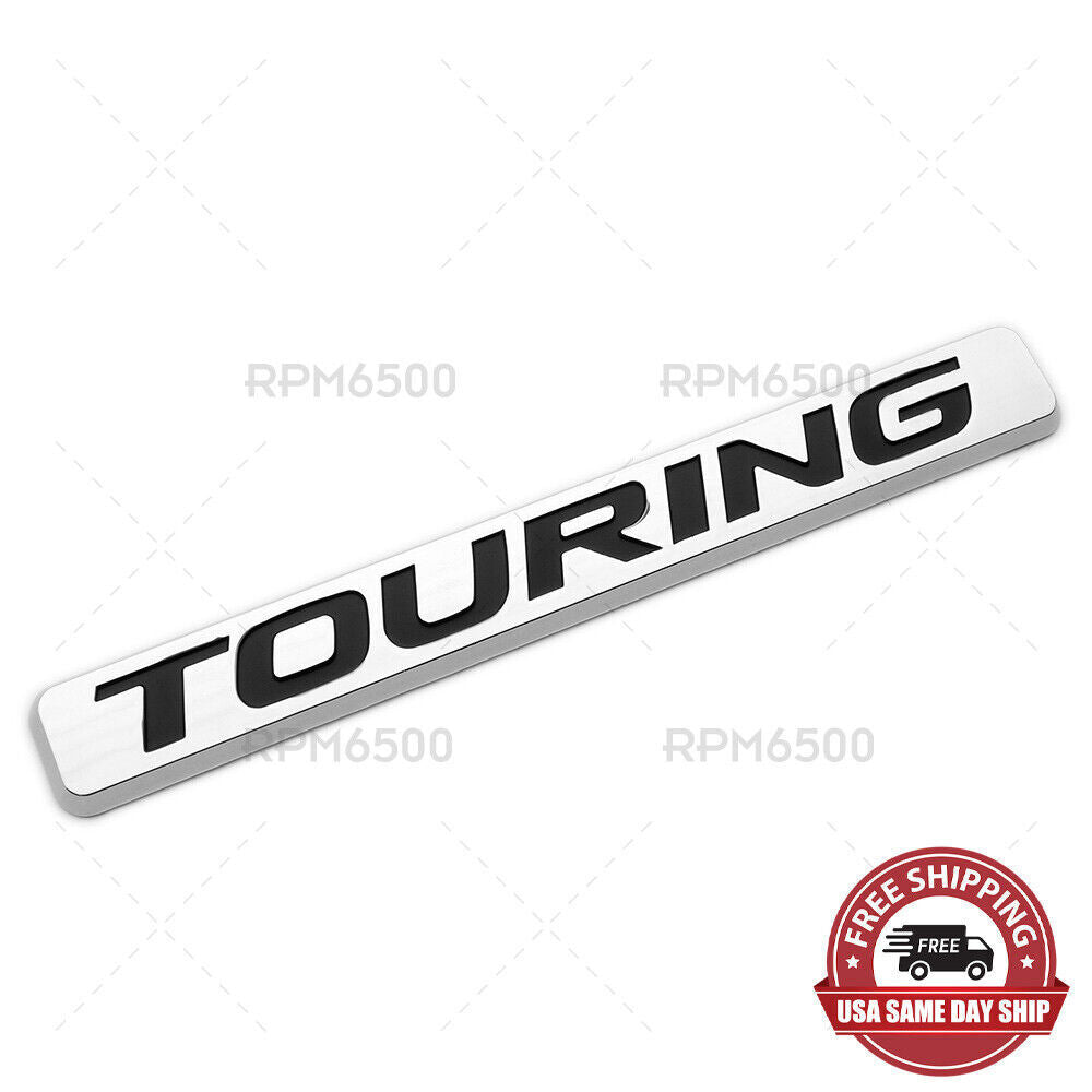 for Honda for Civic Tourer rear trunk letter logo badge nameplate chrome-plated