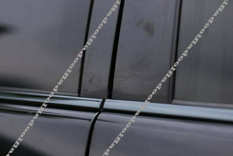 Glossy Black Bottom Window Frame Sill Strip Trim for Toyota FJ Cruiser 2007-2021