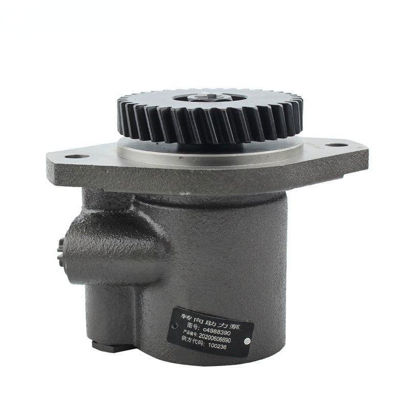 New Power Steering Pump Compatible With For Diesel 4BT 6BT 5.9 4988390