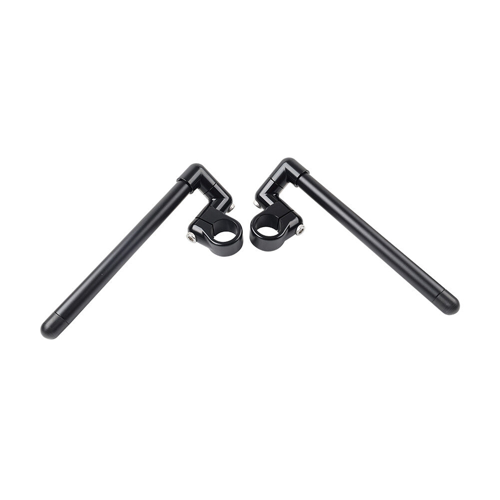 Cafe Racer Bars 7/8 Motorcycle Universal Clip-On Handlebar Fork Tube 37MM