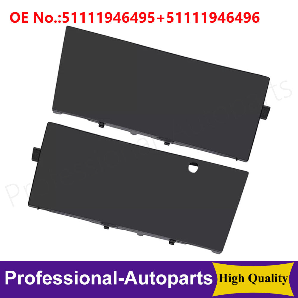 Front left + right bumper tow hook eye covers suitable for BMW E34 525i 530i 540i 535i 89-95