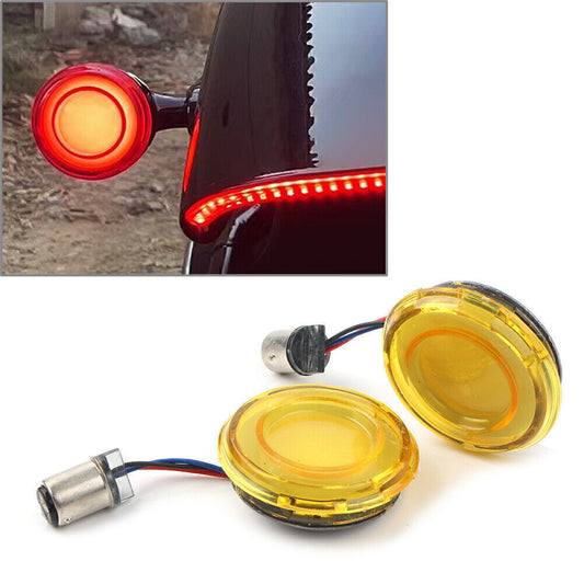 for Harley Dyna Sportster 1157 Style LED Front Turn Signal Light Lamp UK