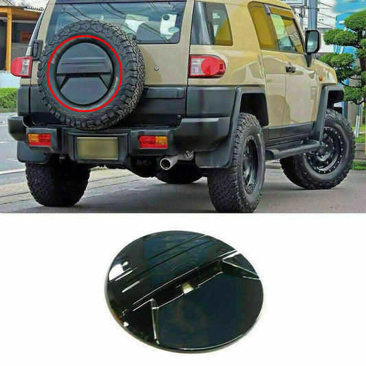 ABS Black Rear Spare Tire Cover Hard Shell Kit for Toyota FJ Cruiser 2007-2020