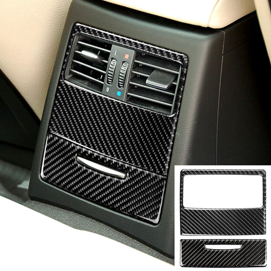 2¡ÁCarbon Fiber Rear Air Vent Outlet Panel Cover for BMW 3 Series E90 E92 2005-12