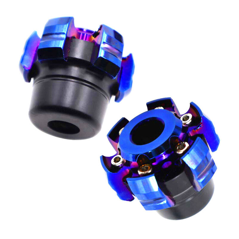 2-Piece Motorcycle Modification Front Fork Frame Slider Collision Protection Parts