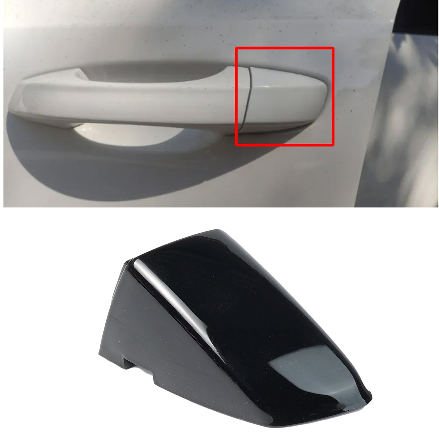 for VW for Seat for Audi for Skoda Cap Outer Door Handle Front Left Driver Door Cover