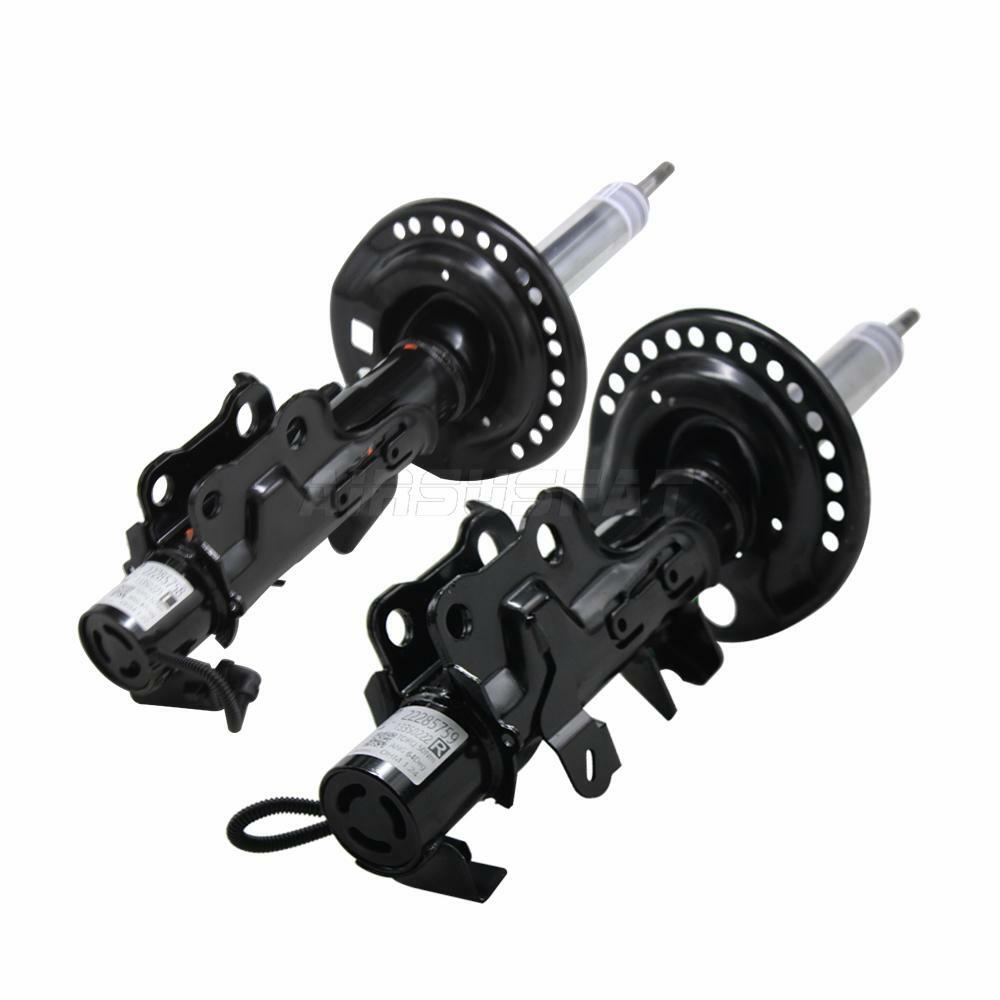 Pair for Cadillac CTS 2014-2019 Front Air Shock Absorbers W/ Electric 23247462