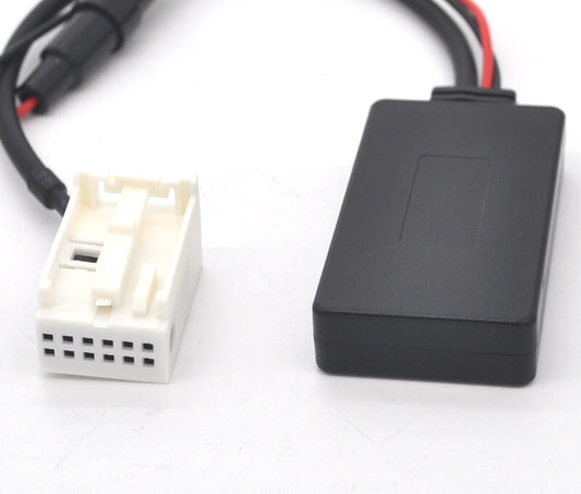 For 2008-2012 C-Class for Mercedes Benz Bluetooth Streaming Interface aux-in WHITE