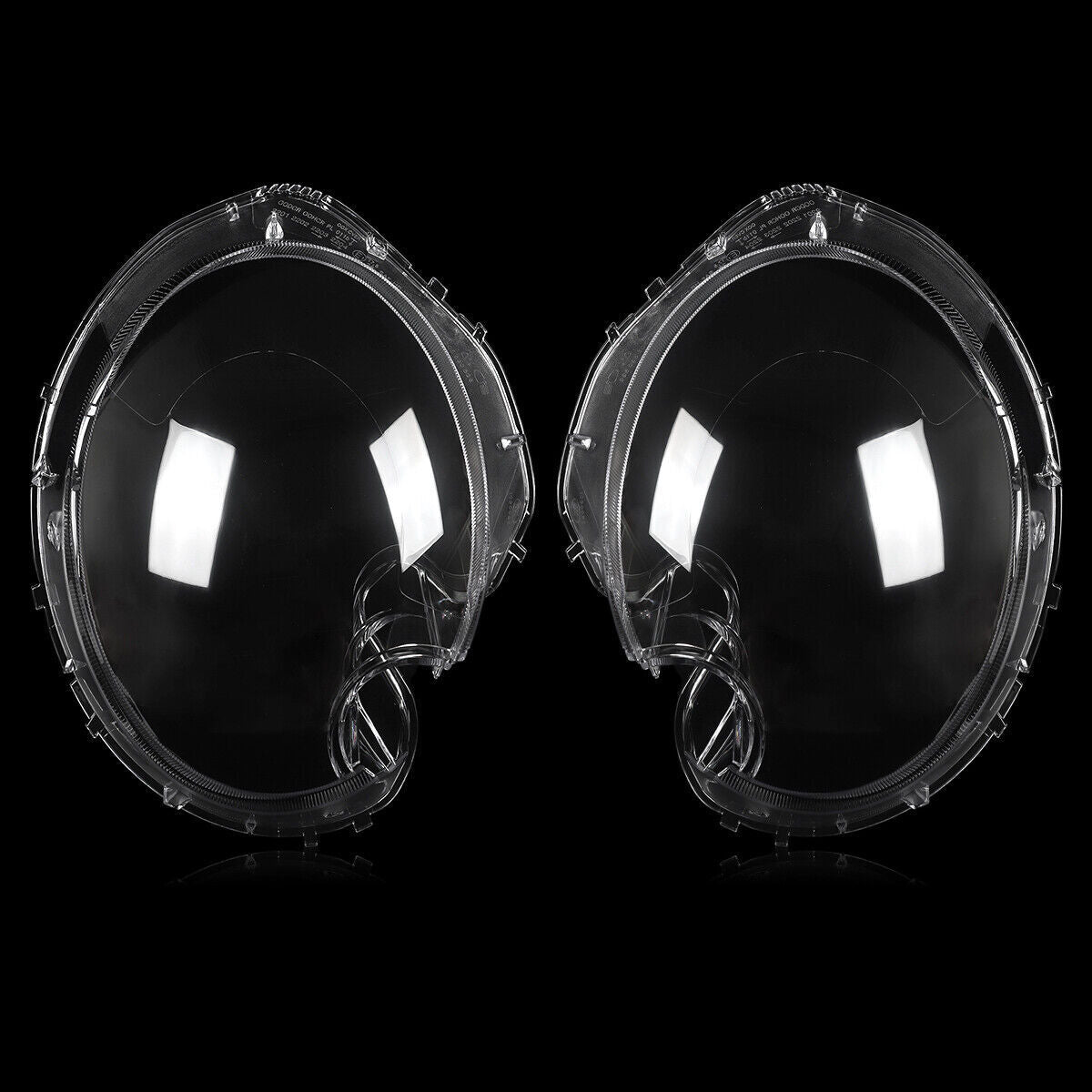 1. Dual headlight protective cover with transparent lens replacement for BMW for Mini Cooper R56 2007-2015
