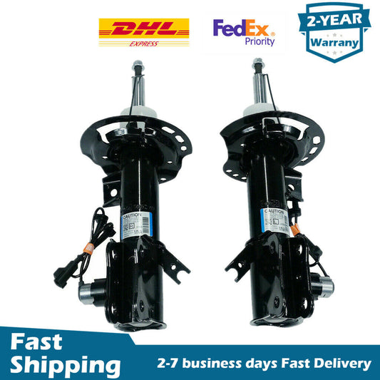 2xFit for Lincoln MKZ Front L+R Gas Suspension Shock Absorbers with Electric 2013