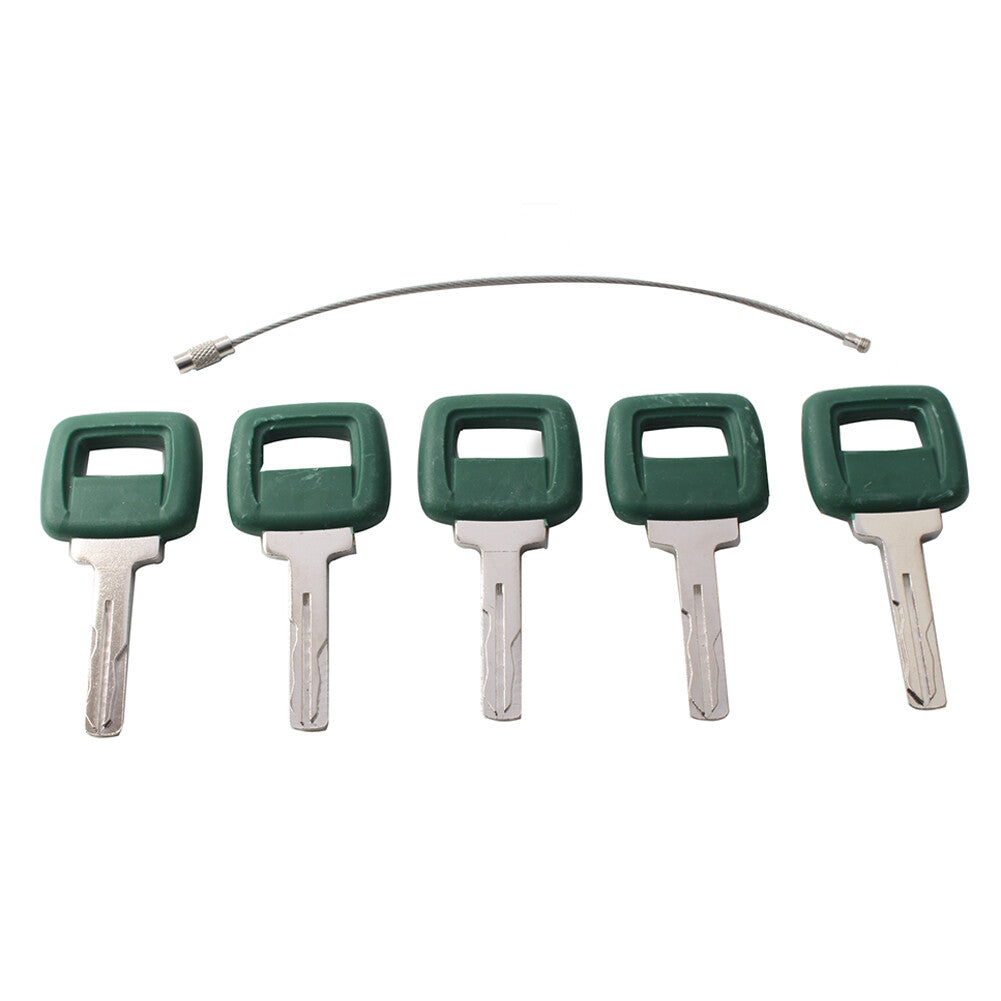 Ignition Keys 5PCS Fit for Volvo Loader Haul Truck Heavy Equipment 11039228