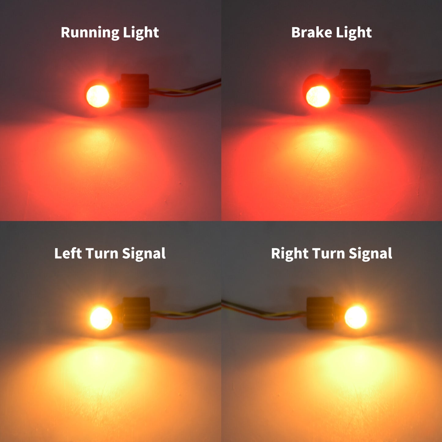 Motorcycle Super for Mini Light Indicator Running Brake Turn Signal Fit for Harley