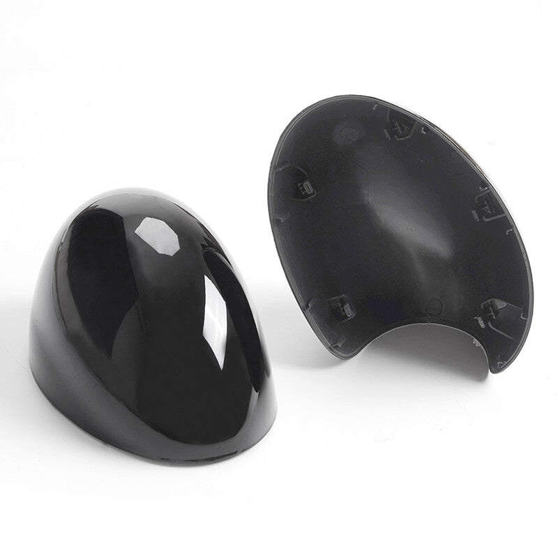 2-Pack 51162754913+51162754914 Glossy Black Mirror Protective Case for Mini Cooper